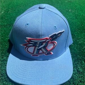 Mitchell & Ness Houston Rockets Retro Light Blue Cap with Embroidered Details